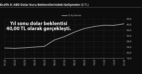 tcmb yıl sonu dolar beklentisi